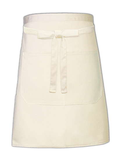Link Kitchen Wear Baker´s Apron With Pocket Natural (ca. Pantone 7499)