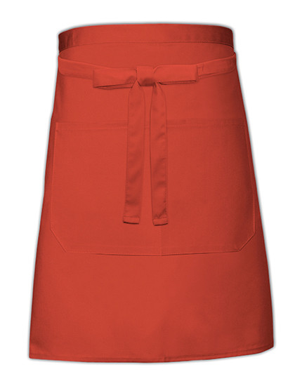 Link Kitchen Wear Baker´s Apron With Pocket Terracotta (ca. Pantone 4840)