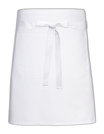 Link Kitchen Wear Baker´s Apron With Pocket White