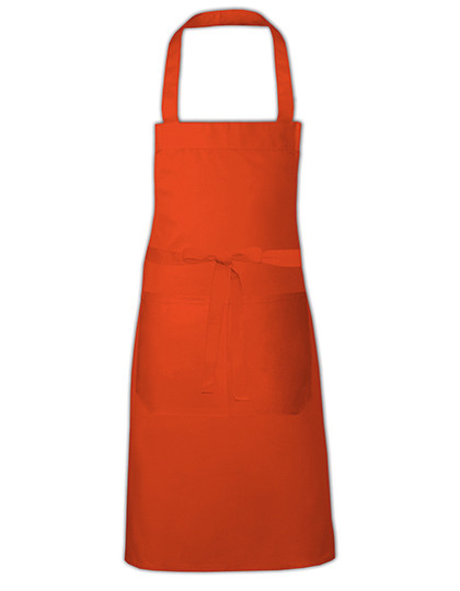 Link Kitchen Wear Hobby Apron Orange