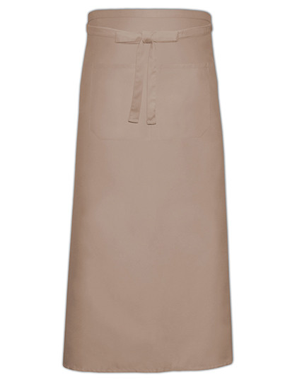 Link Kitchen Wear Bistro Apron With Front Pocket Khaki