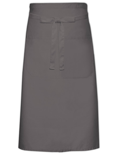 Link Kitchen Wear Cook´s Apron With Pocket Dark Grey (ca. Pantone 431)