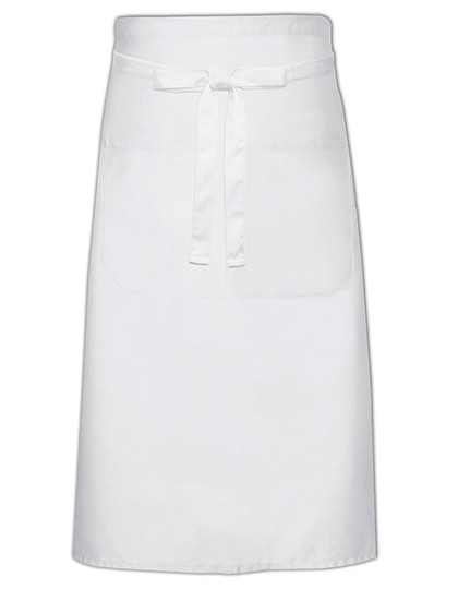 Link Kitchen Wear Cook´s Apron With Pocket White