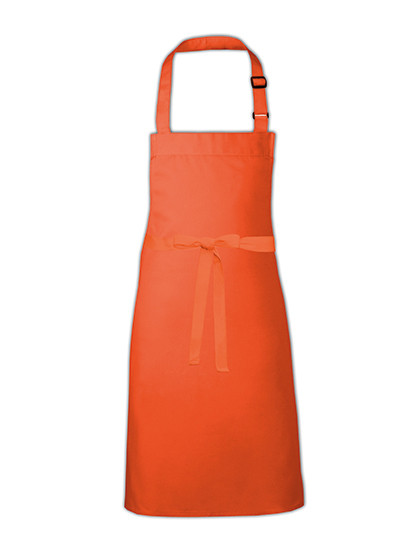 Link Kitchen Wear Barbecue Apron Adjustable Orange