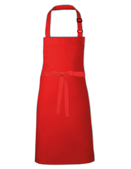 Link Kitchen Wear Barbecue Apron Adjustable Red