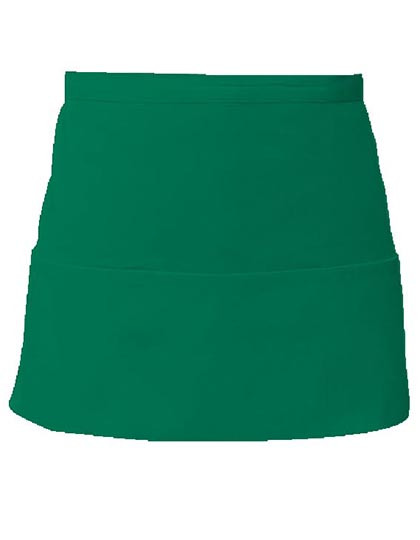 Link Kitchen Wear Cocktail Apron Emerald (ca. Pantone 341)