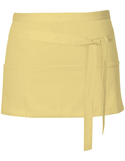 Link Kitchen Wear Cocktail Apron Lemon (ca. Pantone 127)