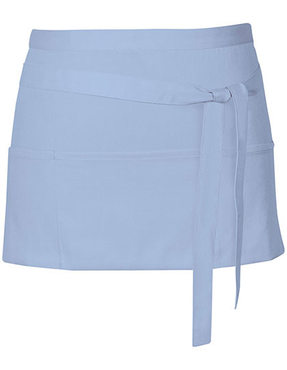 Link Kitchen Wear Cocktail Apron Light Blue (ca. Pantone 2708)