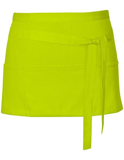 Link Kitchen Wear Cocktail Apron Lime (ca. Pantone 382)