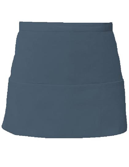 Link Kitchen Wear Cocktail Apron Postman Grey (ca. Pantone 7545)