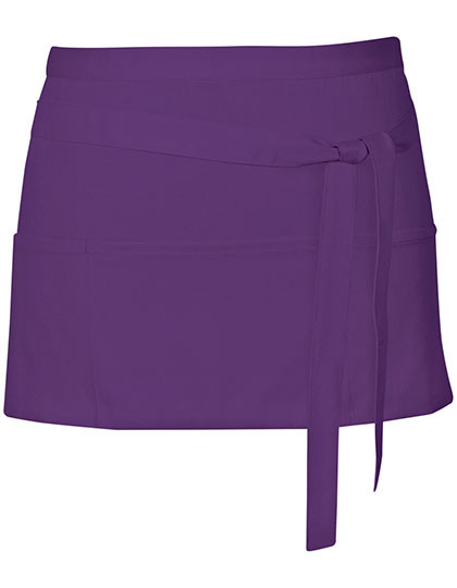 Link Kitchen Wear Cocktail Apron Purple (ca. Pantone 269)