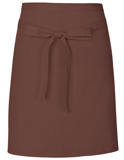 Link Kitchen Wear Pizza Apron Brown (ca. Pantone 476)