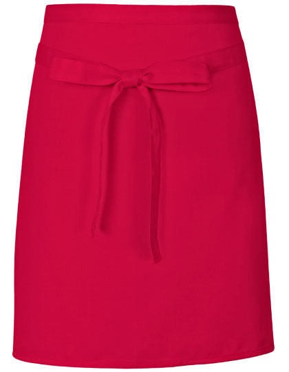 Link Kitchen Wear Pizza Apron Red (ca. Pantone 200)