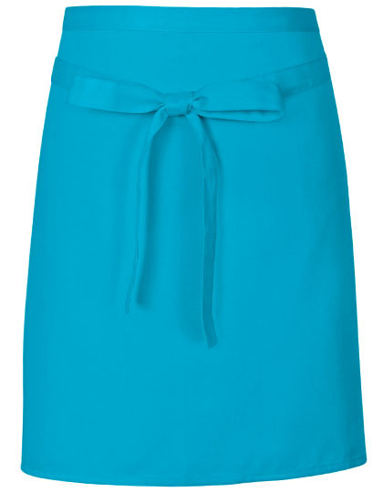 Link Kitchen Wear Pizza Apron Turquoise (ca. Pantone 312)