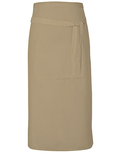 Link Kitchen Wear Terras Apron Khaki (ca. Pantone 7503)