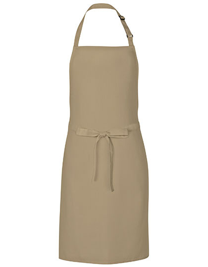 Link Kitchen Wear Multi Apron Khaki (ca. Pantone 7503)
