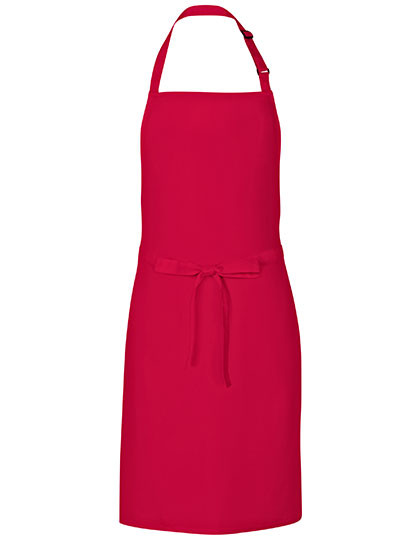 Link Kitchen Wear Multi Apron Red (ca. Pantone 200)