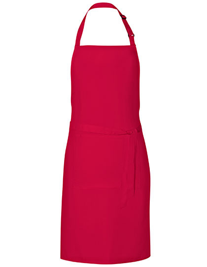 Link Kitchen Wear Grill Apron Strawberry Red (ca. Pantone 186)