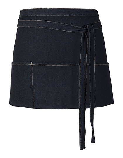 Link Kitchen Wear Jeans Cocktail Apron Black
