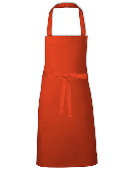 Link Kitchen Wear Barbecue Apron - EU Production Orange (ca. Pantone 1655)