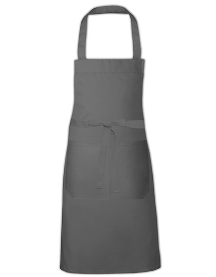Link Kitchen Wear Hobby Apron - EU Production Dark Grey (ca. Pantone 431)