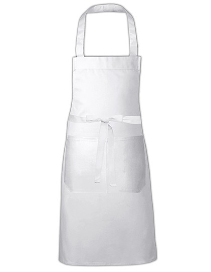 Link Kitchen Wear Hobby Apron - EU Production White