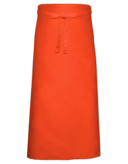 Link Kitchen Wear Bistro Apron - EU Production Orange (ca. Pantone 1655)