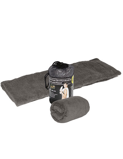 L-merch Sport-Handtuch Grey