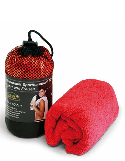 L-merch Sport-Handtuch Red