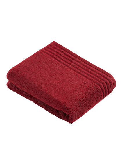 Vossen Vienna Style Supersoft Badetuch Ruby
