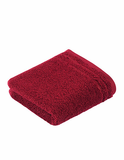 Vossen Vienna Style Supersoft Gästetuch Ruby