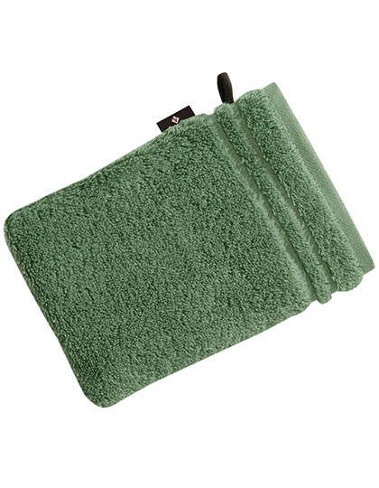 Vossen Vienna Style Supersoft Waschhandschuh Evergreen