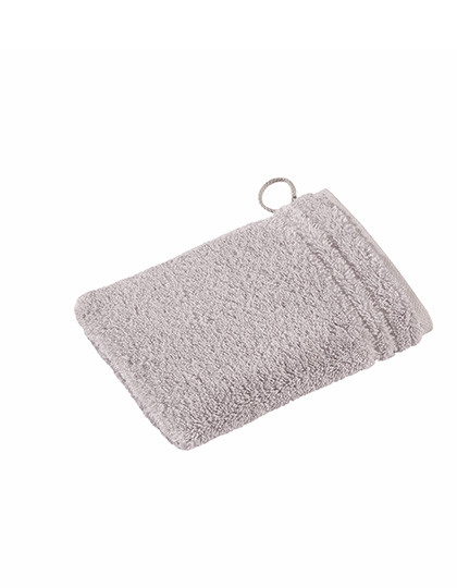 Vossen Vienna Style Supersoft Waschhandschuh Light Grey
