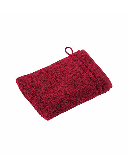 Vossen Vienna Style Supersoft Waschhandschuh Ruby