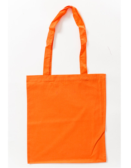 Printwear Cotton Bag Colored Long Handles Orange (ca. Pantone 021U-HKS 10)