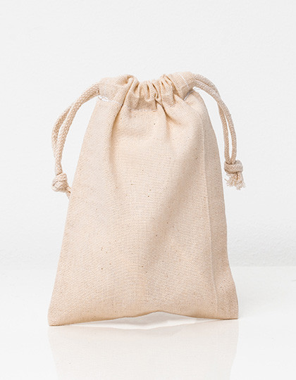 Printwear Small Cotton Stuff Bag Natural
