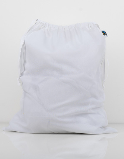 Printwear Large Fairtrade Cotton Stuff Bag White