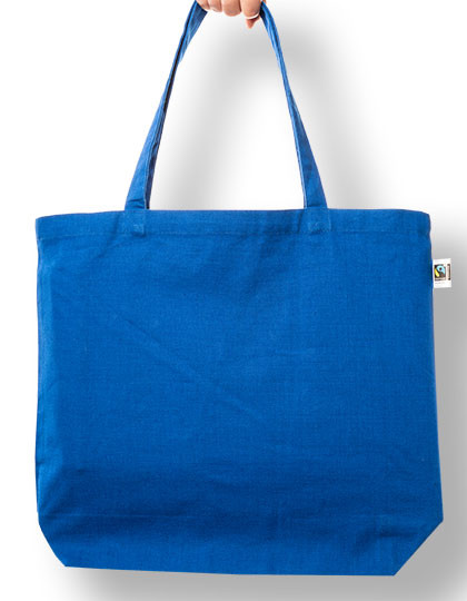 Printwear Fairtrade Cotton Canvas Bag Royal (ca. Pantone 287C)