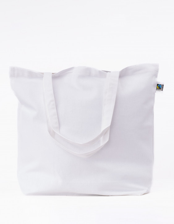 Printwear Fairtrade Cotton Canvas Bag White