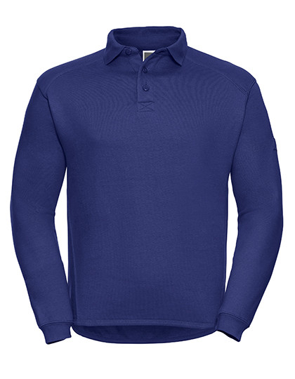 Russell Heavy Duty Workwear Collar Sweatshirt Bright Royal