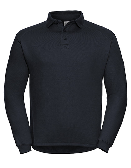 Russell Heavy Duty Workwear Collar Sweatshirt French Navy