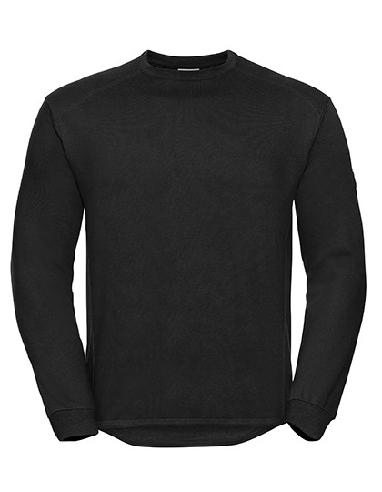 Russell Heavy Duty Workwear Sweatshirt Black