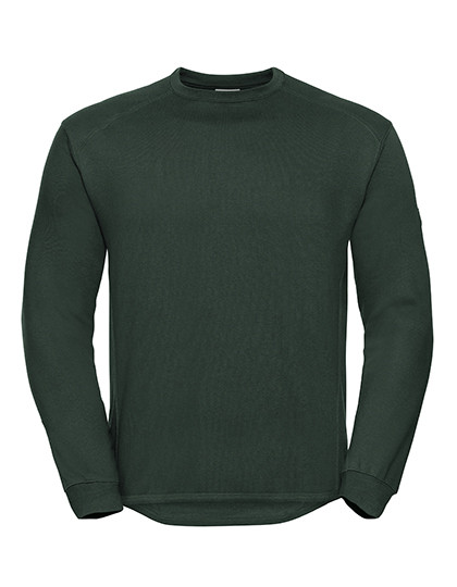 Russell Heavy Duty Workwear Sweatshirt Bottle Green