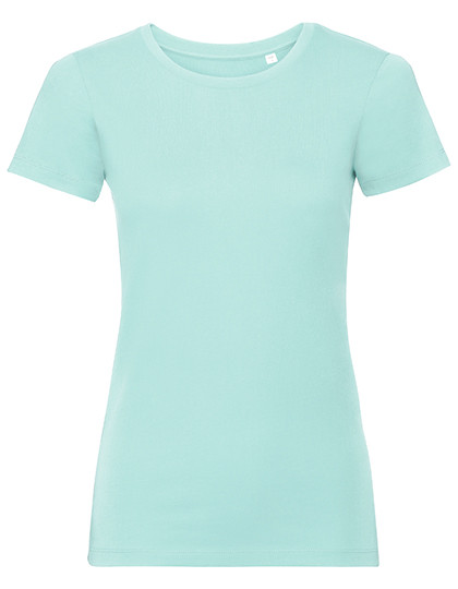 Russell Pure Organic Ladies´ Pure Organic Tee Aqua