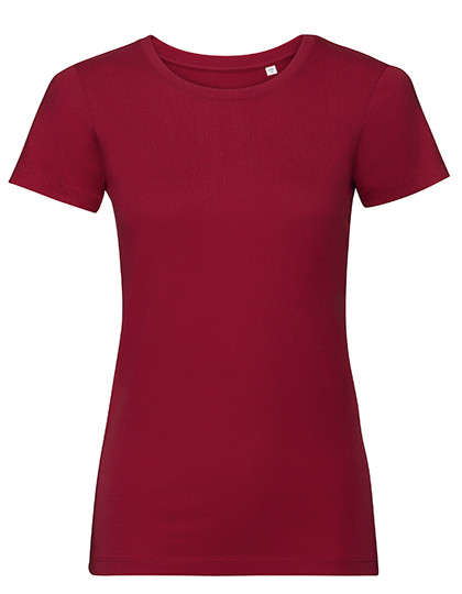 Russell Pure Organic Ladies´ Pure Organic Tee Classic Red