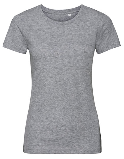 Russell Pure Organic Ladies´ Pure Organic Tee Light Oxford (Heather)