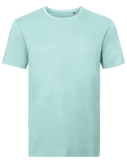 Russell Pure Organic Men´s Pure Organic Tee Aqua