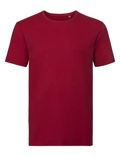 Russell Pure Organic Men´s Pure Organic Tee Classic Red