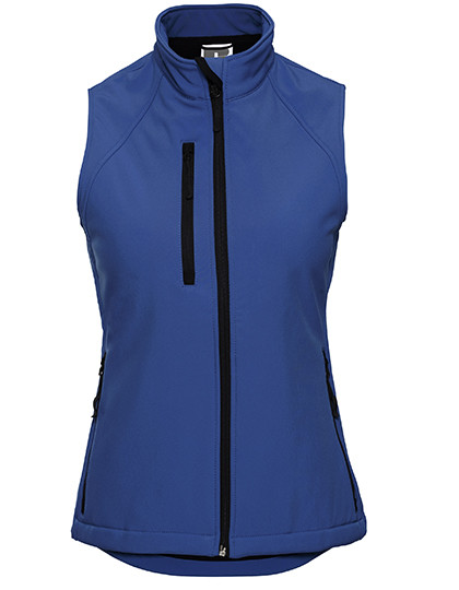 Russell Ladies´ Softshell Gilet Azure Blue