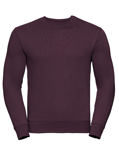 Russell Adults' Authentic Sweatshirt Burgundy